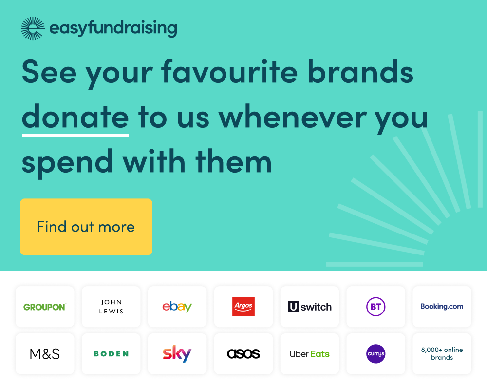Easyfundraising Banner