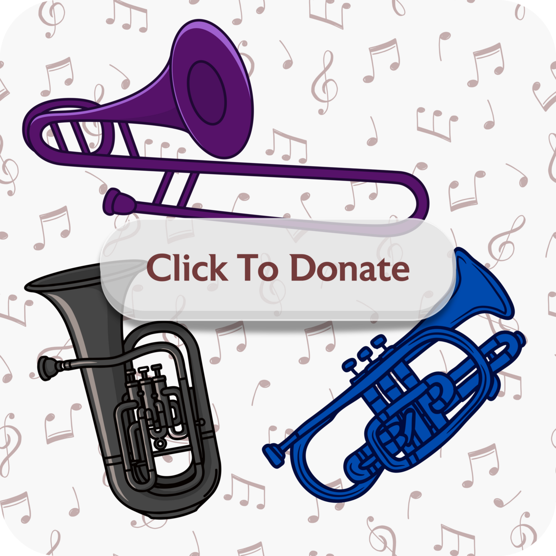 Plastic Instrument Donation Button