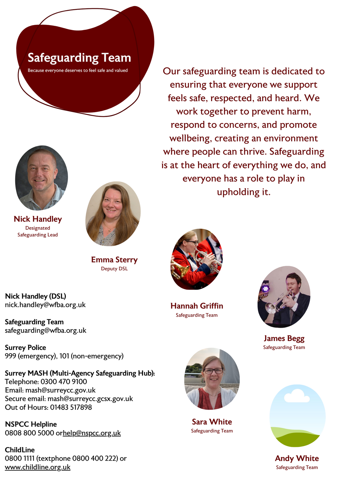 Safeguarding Team